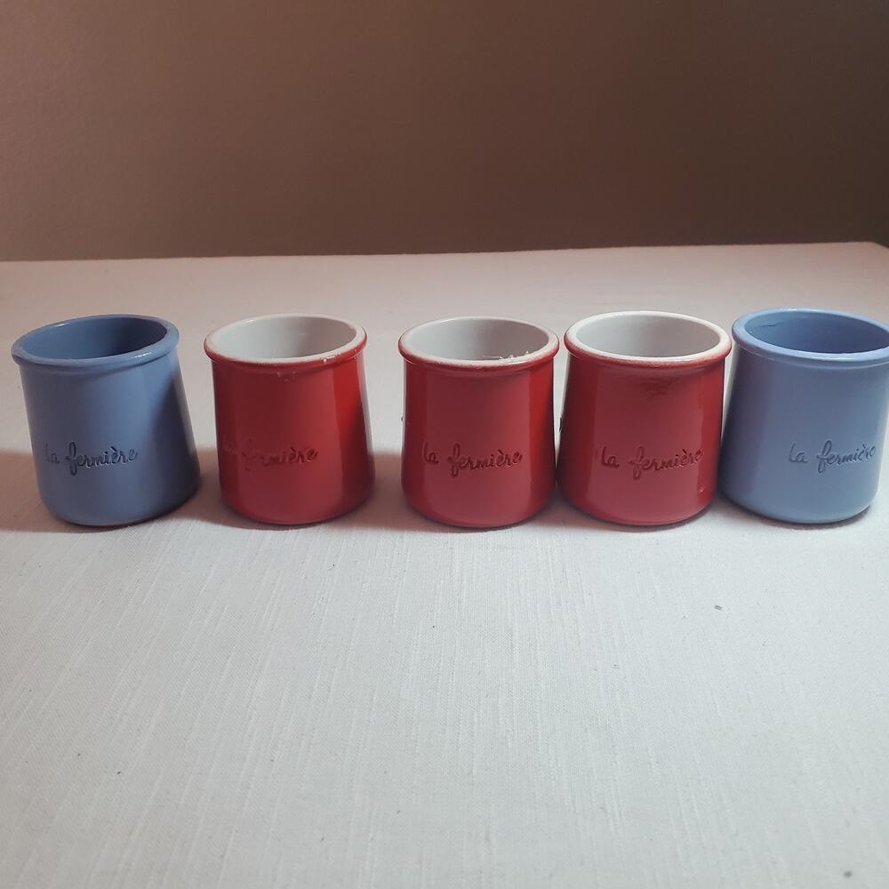 La Fermiere Yogurt Pots | Set of 5